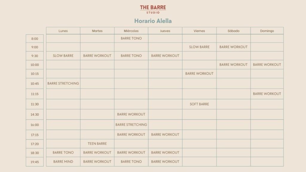 SHE Barre Studio Alella